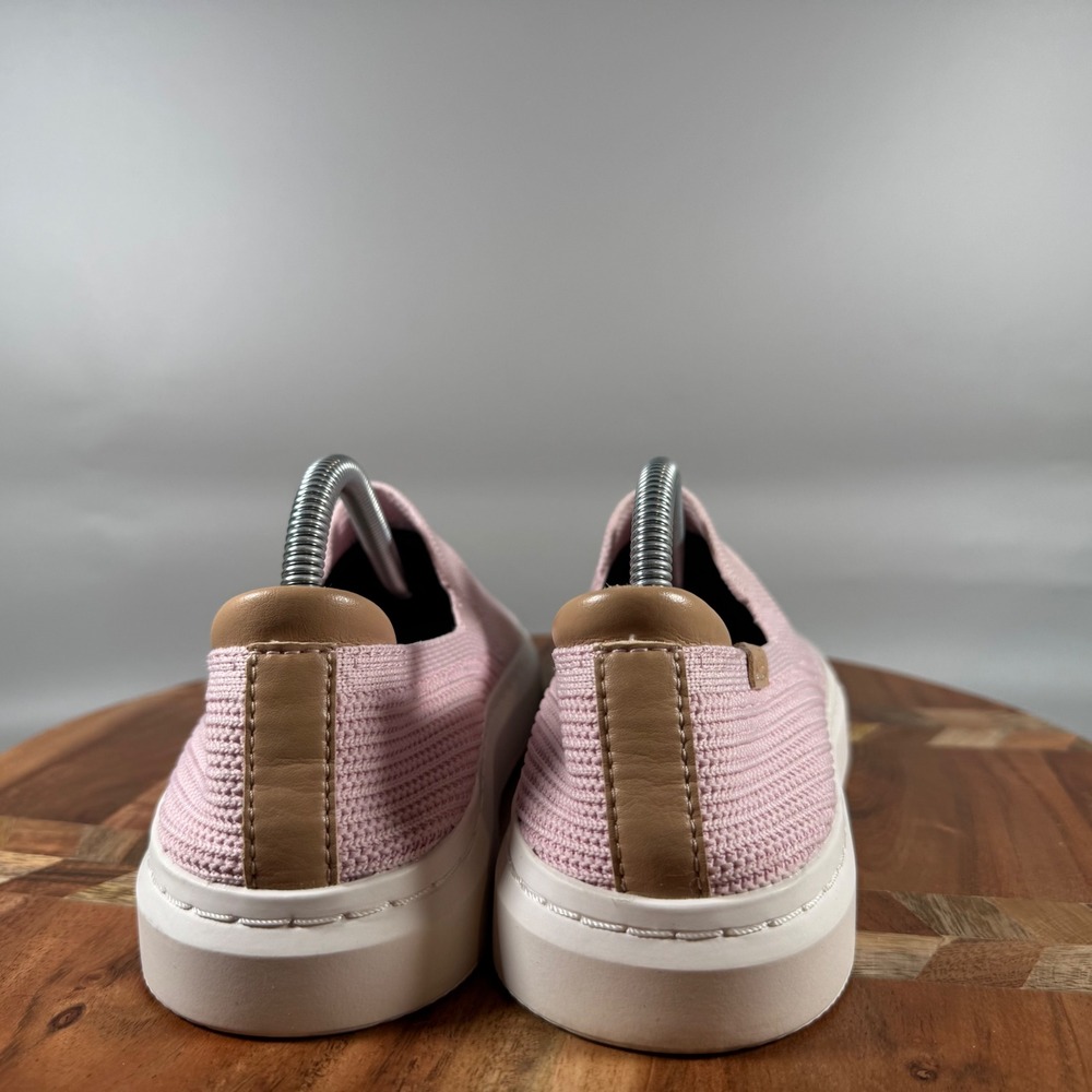 UGG Cahlvan Pink Knit Slip On Sneakers Womens 6 Low Top Shoes 1136841 - Picture 4 of 8